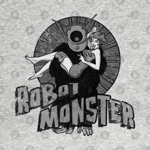 The Robot Monster in Love by Doc Multiverse Designs